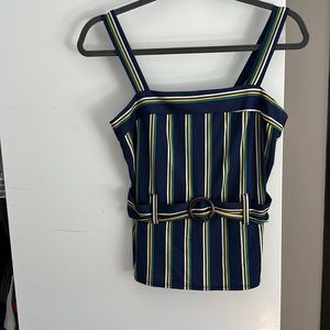 Striped tank top
